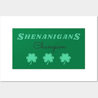 sheanigans squad - st patrick day Posters and Art